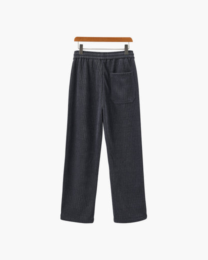 Heren Broek Corduroy Wijd Model met Touwtjes Sluiting
