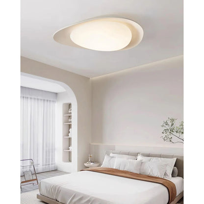 LED Plafondlamp Bladvorm Resin Groen Woonkamer Slaapkamer Eetkamer Organische Plafondlamp Scandinavisch Interieur