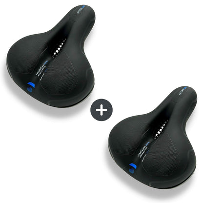 Ergonomisch Fietszadel met Geldemping Rood Blauw Geel Comfortabel Zadel voor Fiets Anti-Drukpunt