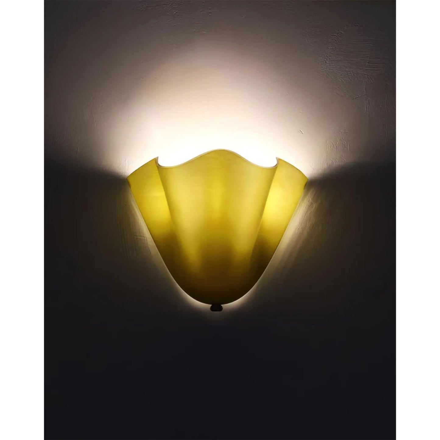 Glazen wandlamp 2x E27 glas beige badkamer hal woonkamer dimbare wandverlichting vochtbestendig