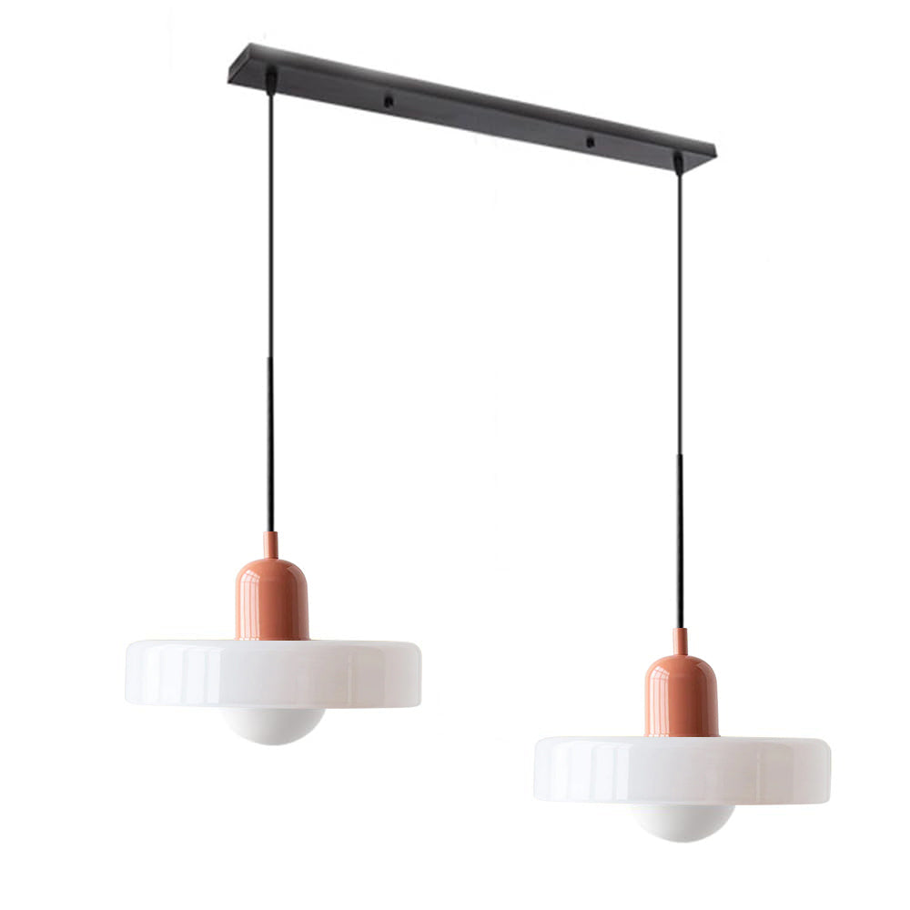Luccon Dubbele Hanglamp Glas G9 35 cm Modern Eettafel Woonkamer Design Verlichting