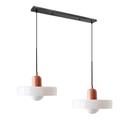 Luccon Dubbele Hanglamp Glas G9 35 cm Modern Eettafel Woonkamer Design Verlichting