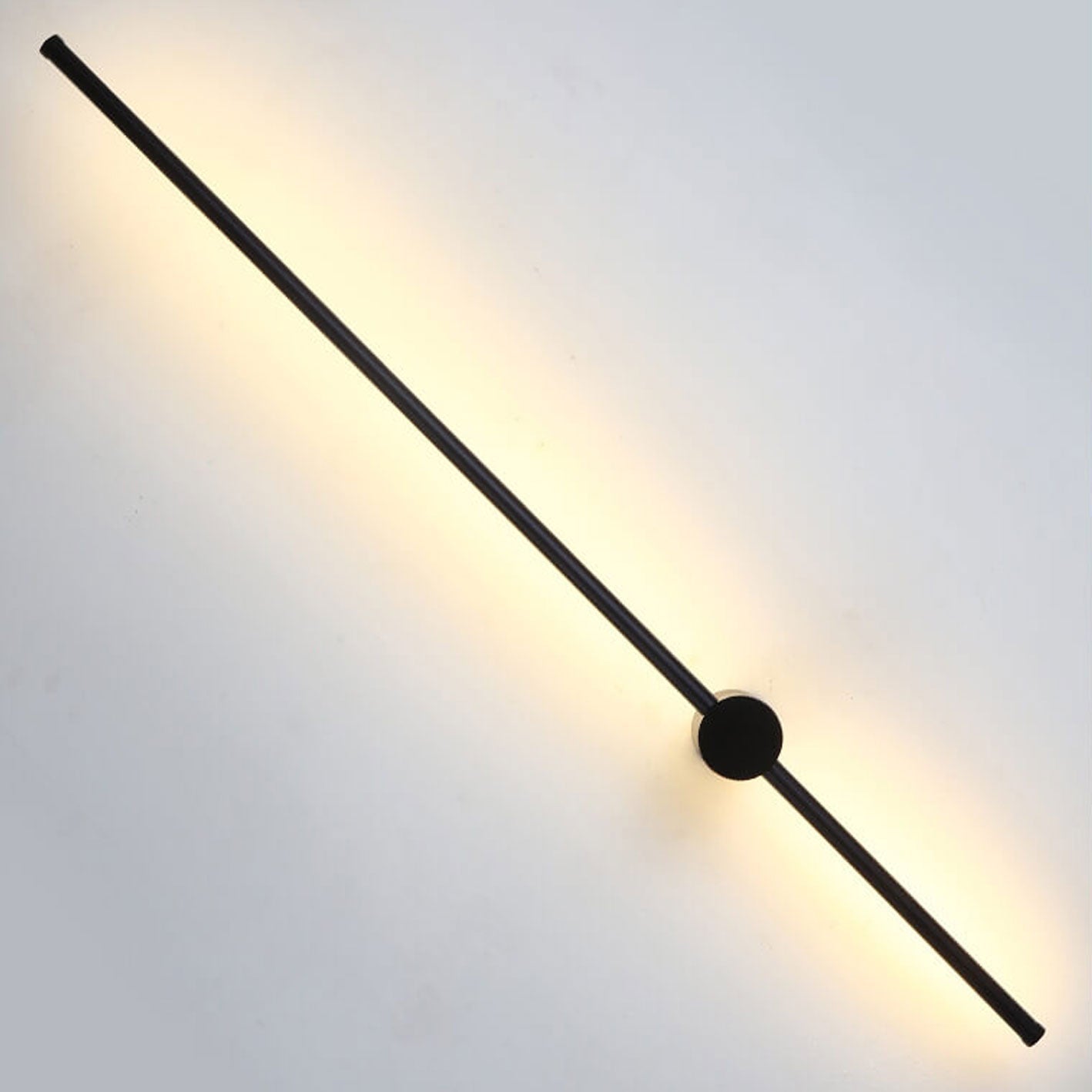 Wandlamp LED Staf Aluminium Zwart Goud 60cm 80cm Woonkamer Slaapkamer Studeerkamer Lijnlamp Minimalistisch Modern Sfeerlamp