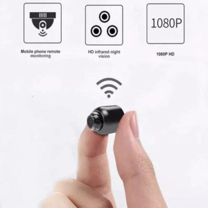 Compacte Bewakingscamera met Audio & Nachtzicht – WiFi & Hotspot
