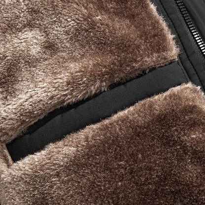 Heren Winterjas WaterdichtWarm met Fleece Voering