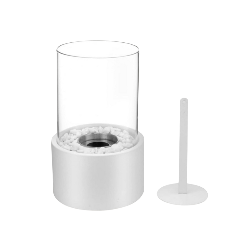 Olielamp met Veilige Vlam Zwart 27×16 cm – Klassiek Design Sfeervolle Avonden Tuinverlichting Terras