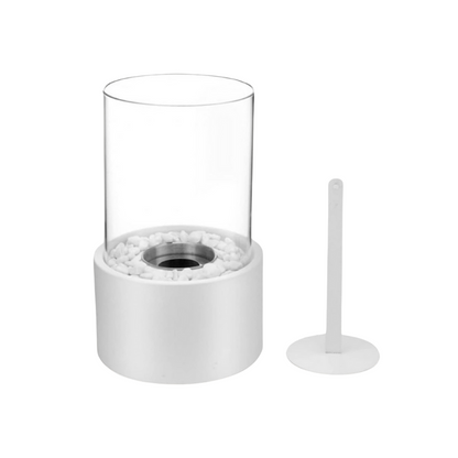Olielamp met Veilige Vlam Zwart 27×16 cm – Klassiek Design Sfeervolle Avonden Tuinverlichting Terras