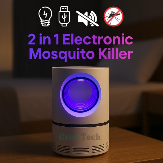 UV Insectenval voor Binnen en Buiten — Elektrische Muggen- en Vliegenval met Stille Werking