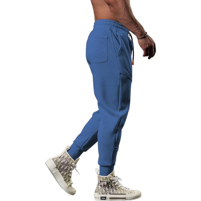 Lichtgewicht Fleece Joggingbroek Heren Cargo Tapered Fit