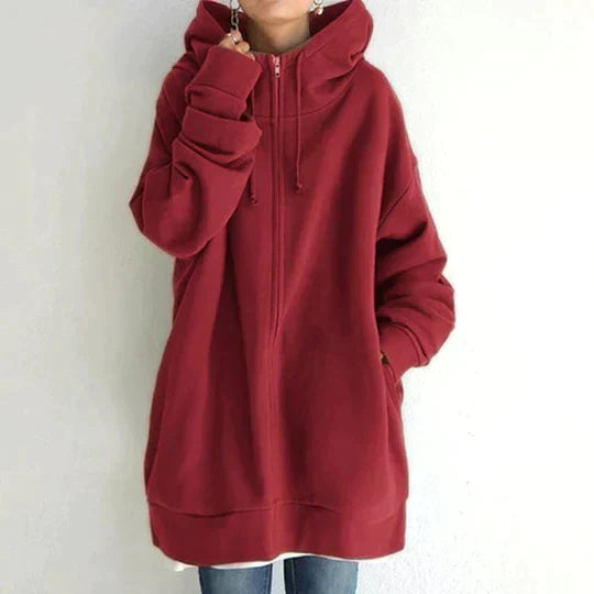 Dames Sweatshirt Zacht en Comfortabel Groot Model