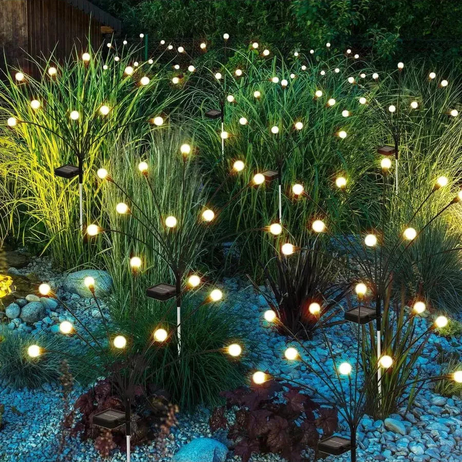 Vuurvlieg Tuinlamp Zonne-energie 20 LED Warm Wit Buitenlamp