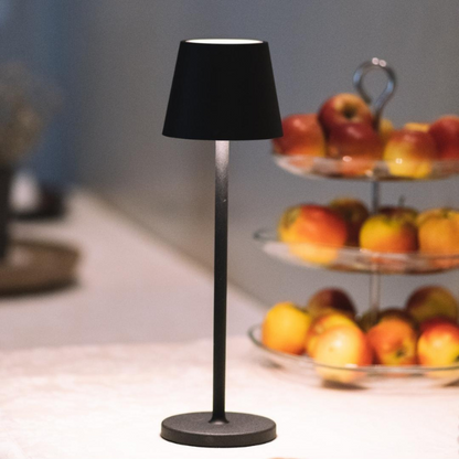 Draadloze Tafellamp met Dimbare LED-verlichting en Oplaadbare Accu | Waterdicht voor Binnen en Buiten