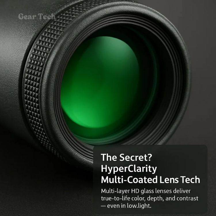 Compacte Ultra-Zoom Monoculair met HD-lens – Lichtgewicht Telescoop voor Vogels Kijken, Wandelen & Sportevenementen
