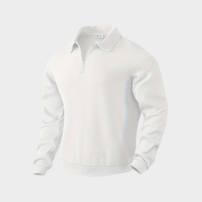 Premium Quarter Zip Trui voor Heren