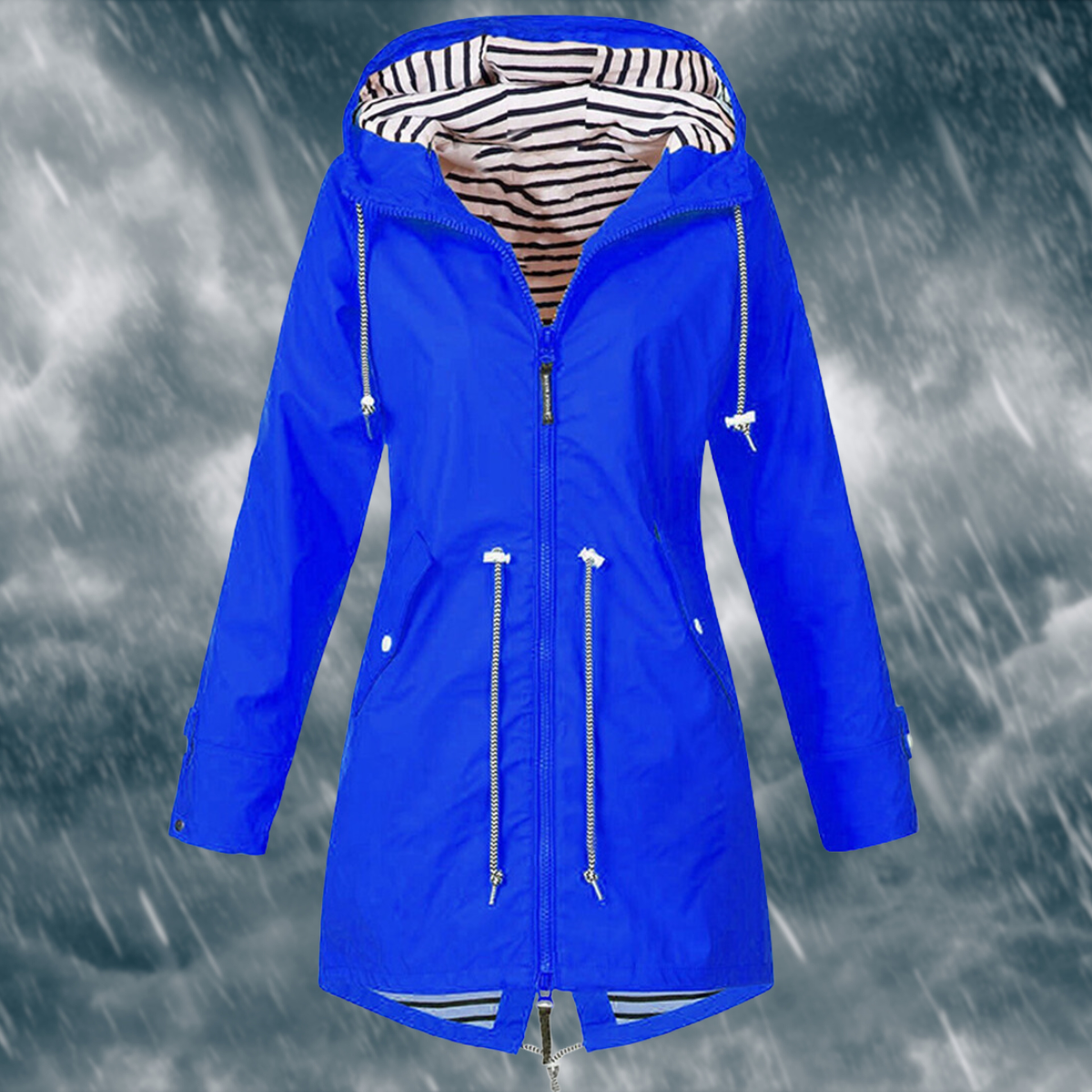 Dame Regenjas Elegant Waterdicht - StudioMarella