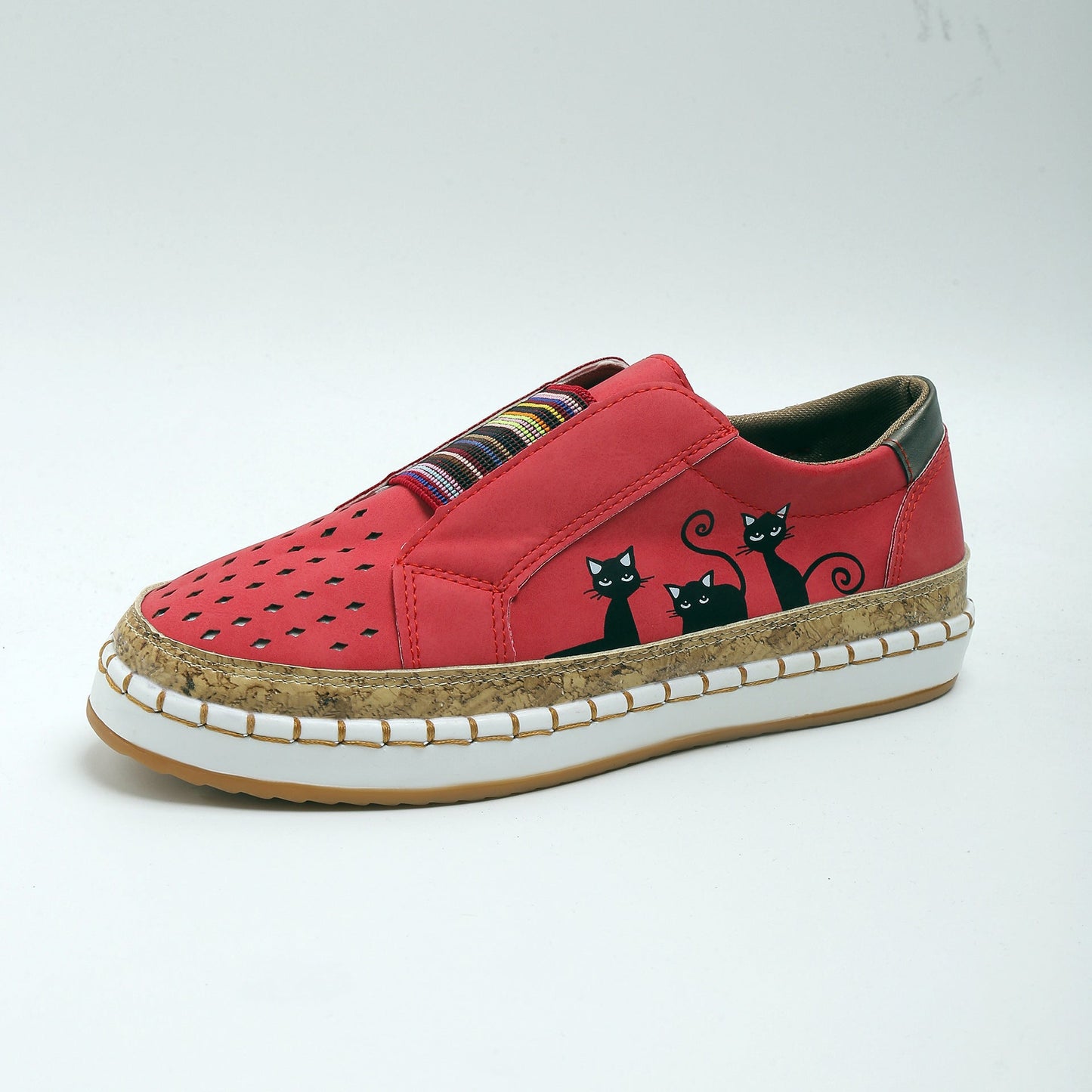 Platte Schoenen voor Dagelijks Gebruik Retro Stijl Casual