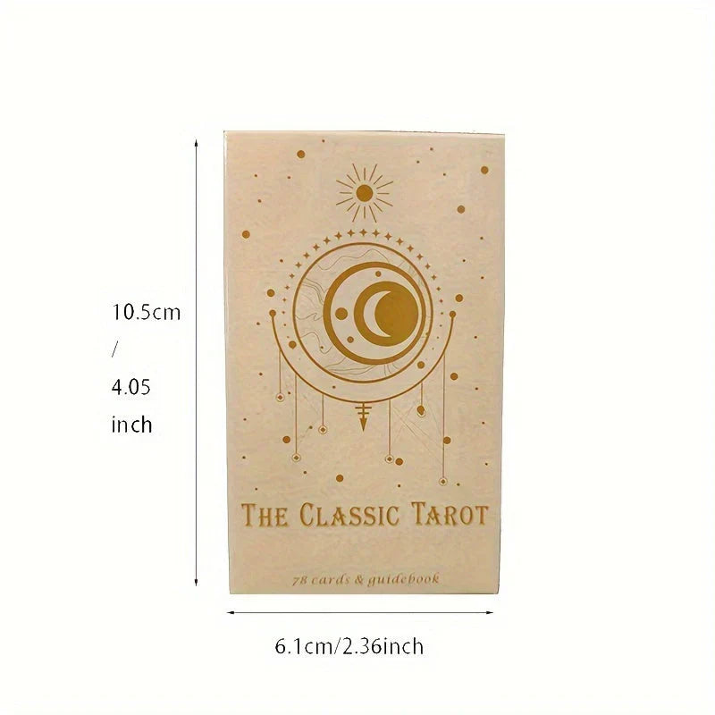 Traditioneel Tarotkaarten Set – 78 Kaarten met Symboliek en Intuïtie voor Spirituele Begeleiding en Zelfontdekking