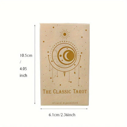 Traditioneel Tarotkaarten Set – 78 Kaarten met Symboliek en Intuïtie voor Spirituele Begeleiding en Zelfontdekking
