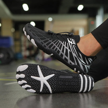 Sneldrogende Waterschoenen Dames Heren Ademend Mesh Anti-Slip Zool Zwemmen Strand Surf Yoga Watersport