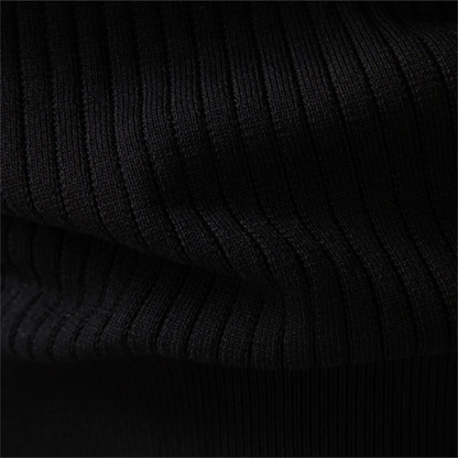 Ribgebreide Henley Trui Comfortabel en Verfijnd