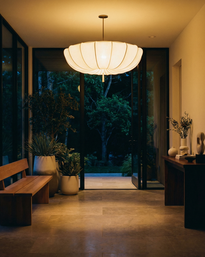 Luxe Wolkvormige Plafondlamp Met Zachte Sfeerverlichting In Frans Design