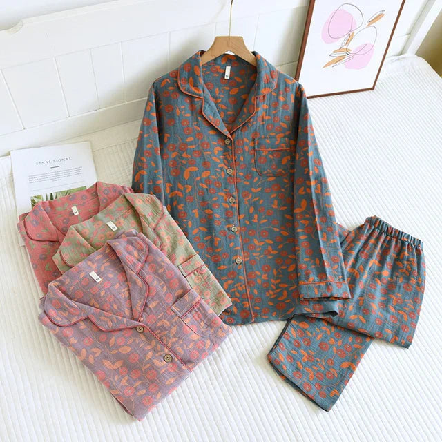 Vrouwelijke Pyjama Set Zacht en Comfortabel