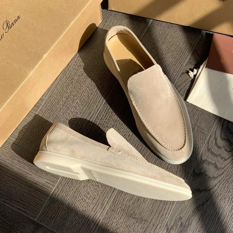 Heren Loafers Suède Comfortabele Casual Schoenen - StudioMarella