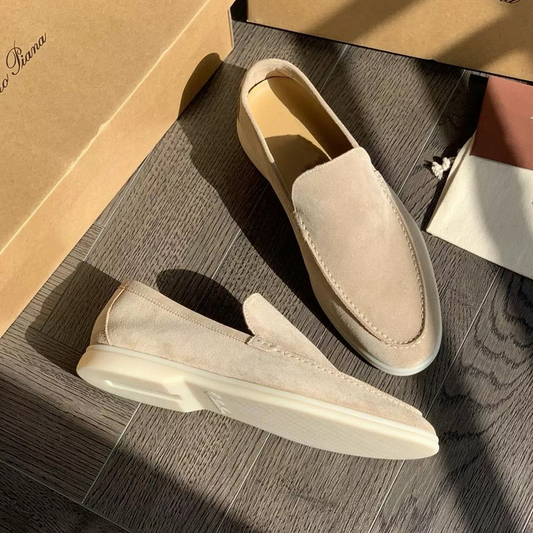 Heren Loafers Suède Comfortabele Casual Schoenen - StudioMarella