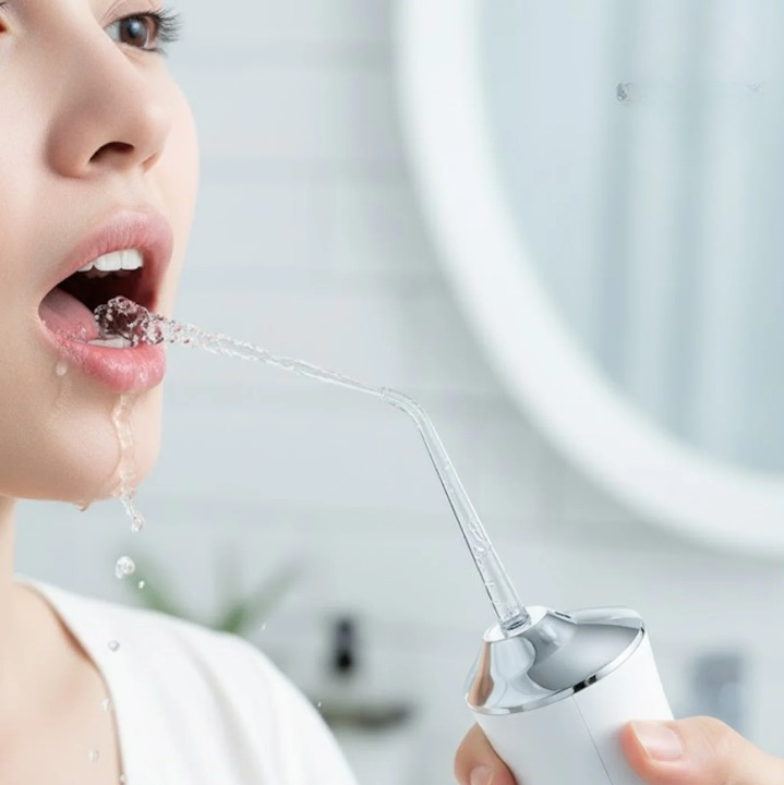 Mondverzorging Waterflosser met Wisselbare Opzetstukken | 3 Reinigingsmodi | IPX6 Waterdicht