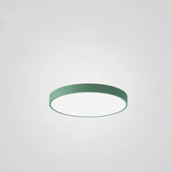 Kleurrijke Plafondlamp Rond LED Ultradun Design voor Woonkamer Slaapkamer Studeerkamer Gang Modern Interieur Verlichting Scandinavisch