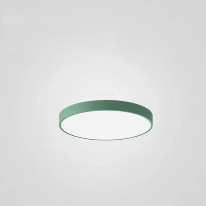Kleurrijke Plafondlamp Rond LED Ultradun Design voor Woonkamer Slaapkamer Studeerkamer Gang Modern Interieur Verlichting Scandinavisch