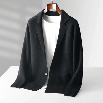Dames Wollen Mantel Warm met Zak voor Herfst en Winter