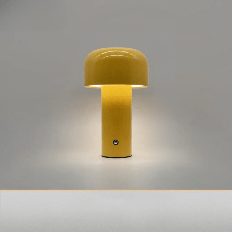 Tafellamp Paddenstoel Oplaadbaar Draadloos LED 25cm Design