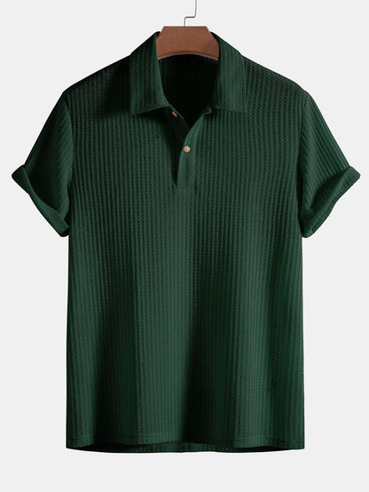 Mannen Katoen Polo Shirt Casual Zomer