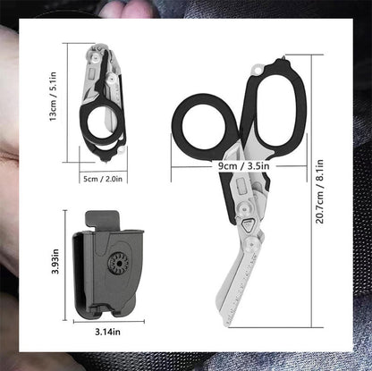 Multifunctionele Vouwbare Tactische Tang voor Outdoor & Nood | Roestvrij Staal