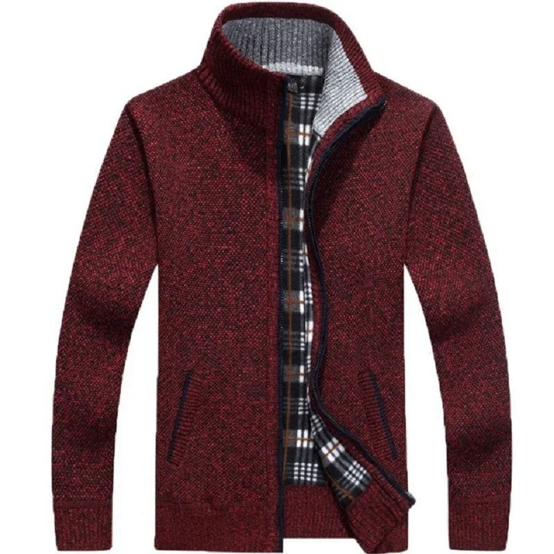 Dik Wintervest Met Rits en Kap Voor Heren en Dames