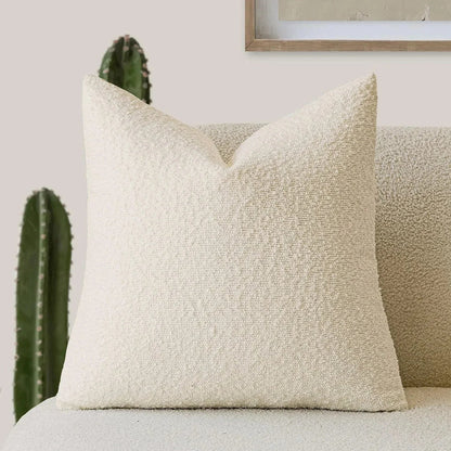 Kussenhoes Bouclé Luxe 45x45 Zacht Minimalistisch Design