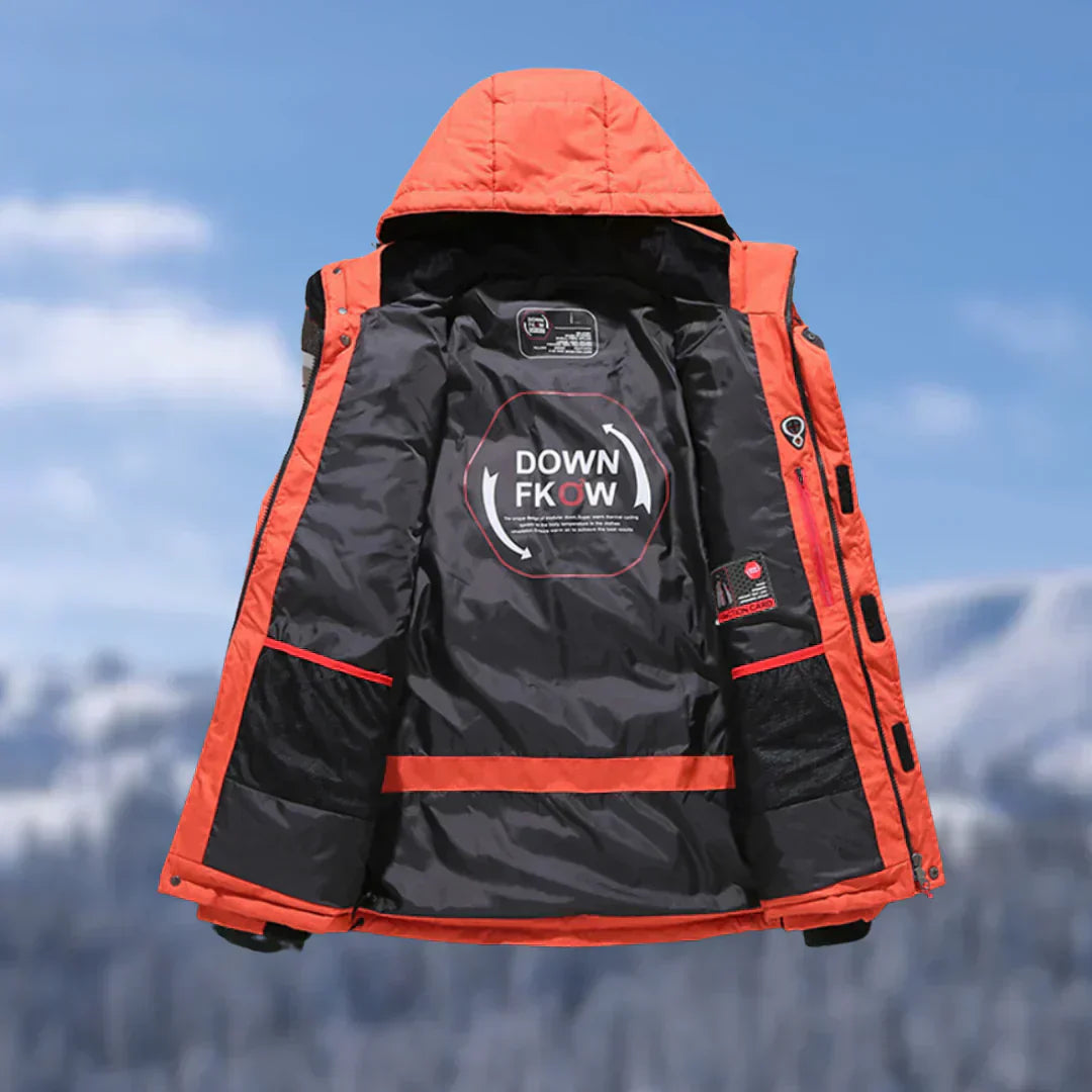 Dames Winterjas Warm en Waterdicht met Afneembare Capuchon
