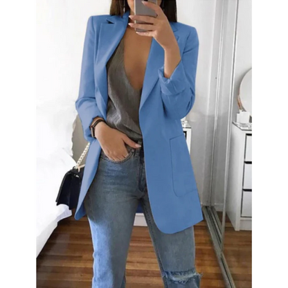 Slimfit Blazer Modern Stijlvol Designer Jacket