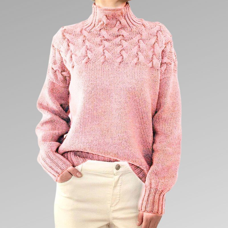 Dames Trui Warm Elegante Klassieke Coltrui