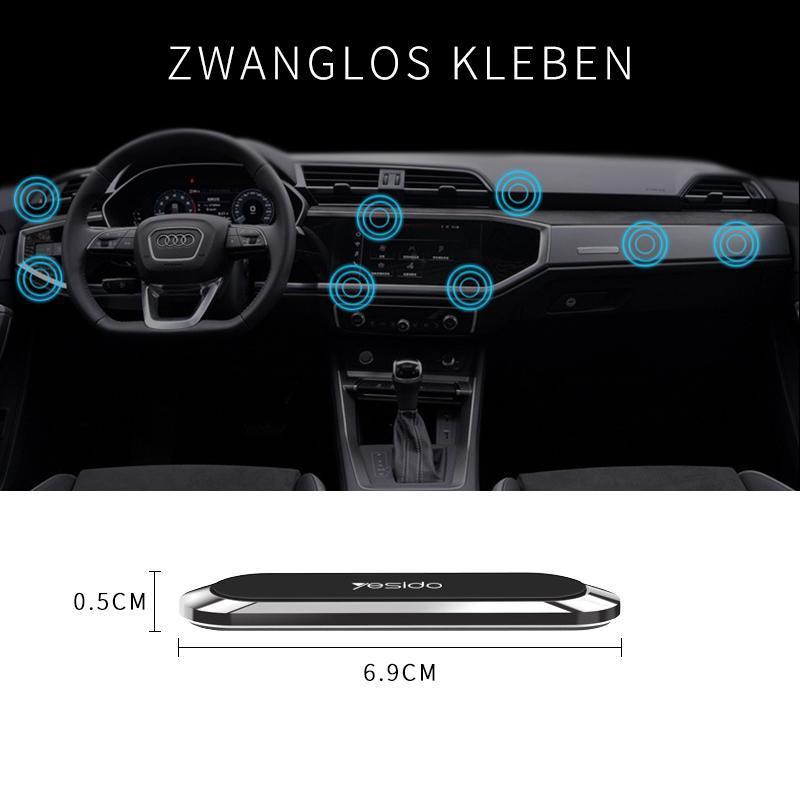 Magnetische Telefoonhouder Auto Zonder Montage | Universeel Nanopad Dashboard Smartphone Bevestiging 360° Draaibaar