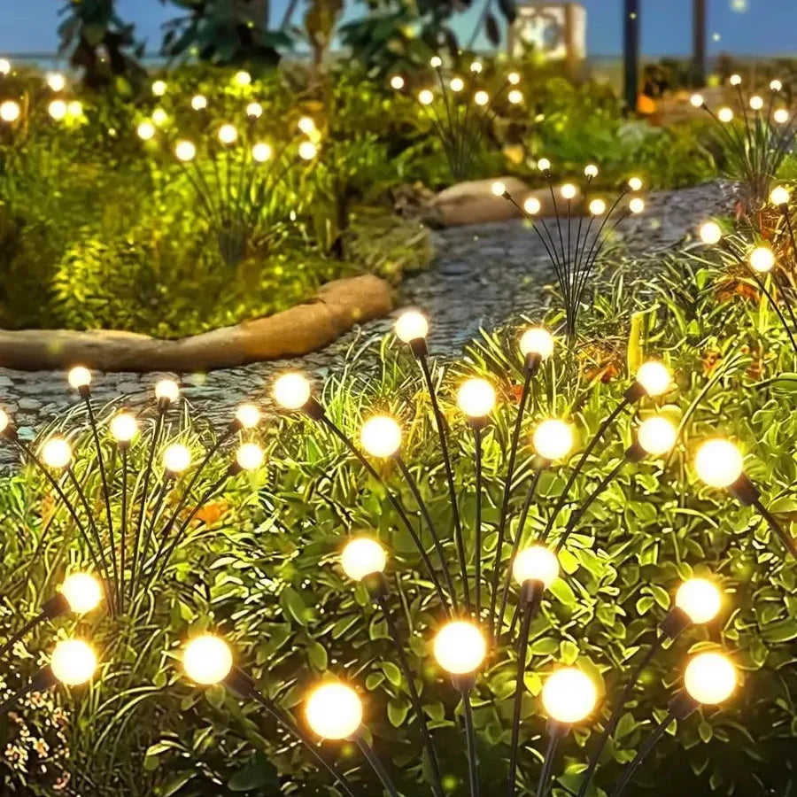 Vuurvlieg Tuinlamp Zonne-energie 20 LED Warm Wit Buitenlamp