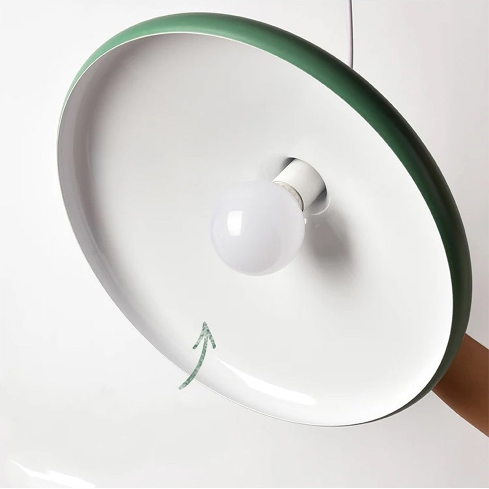 Hanglamp Scandinavisch Aluminium Hout Wit E27 Eettafel Woonkamer Minimalistisch Design Verlichting Keukeneiland