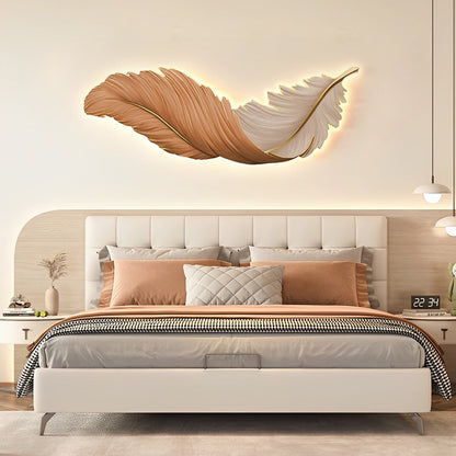 Wandlamp Veer LED Kunstpaneel USB Dimbaar 80cm 120cm