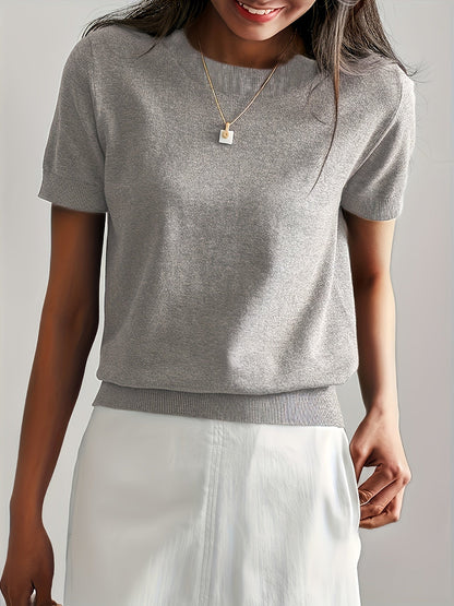 Dames T-Shirt Comfortabele Stijlvolle Top