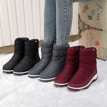 Dames Winterboots Warm Waterdicht Gevoerd Sneeuwlaarzen