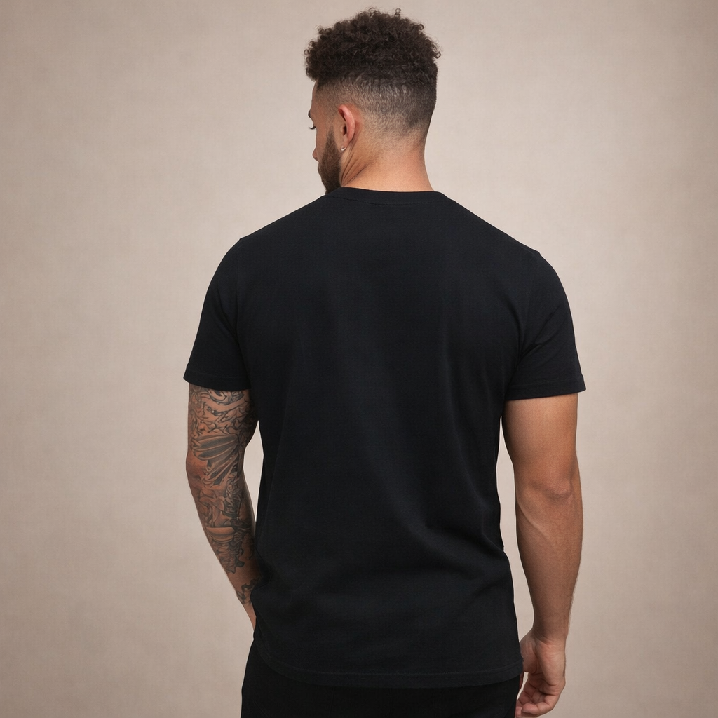Heren T-shirt Slim Fit Ronde Hals Kort Mouwen
