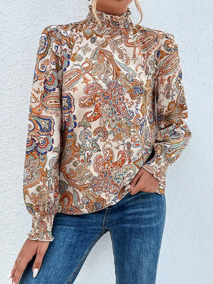 Dames Top Lange Mouwen Elegant Zwart - StudioMarella