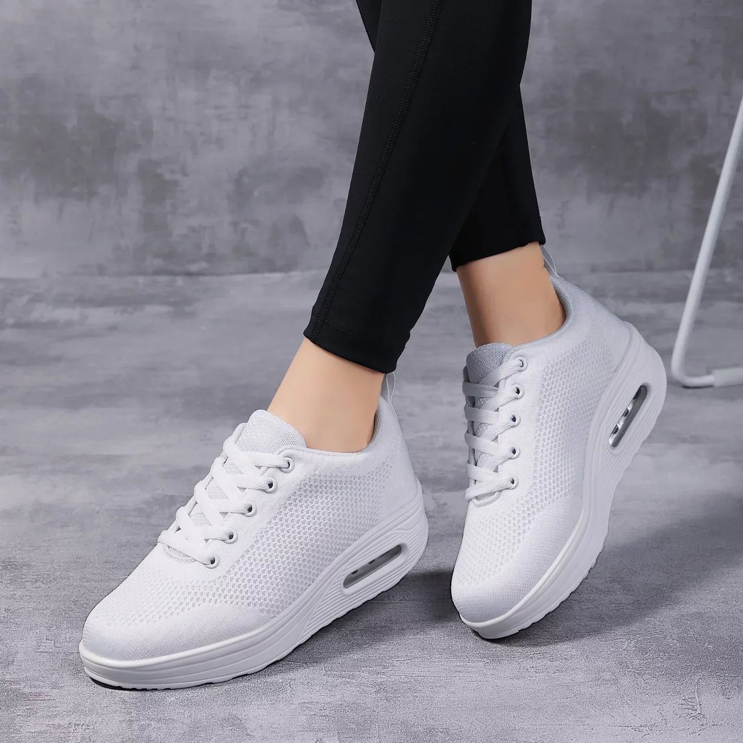Comfortabele Loopschoenen Luchtgeveerd Orthopedisch voor Vrouwen