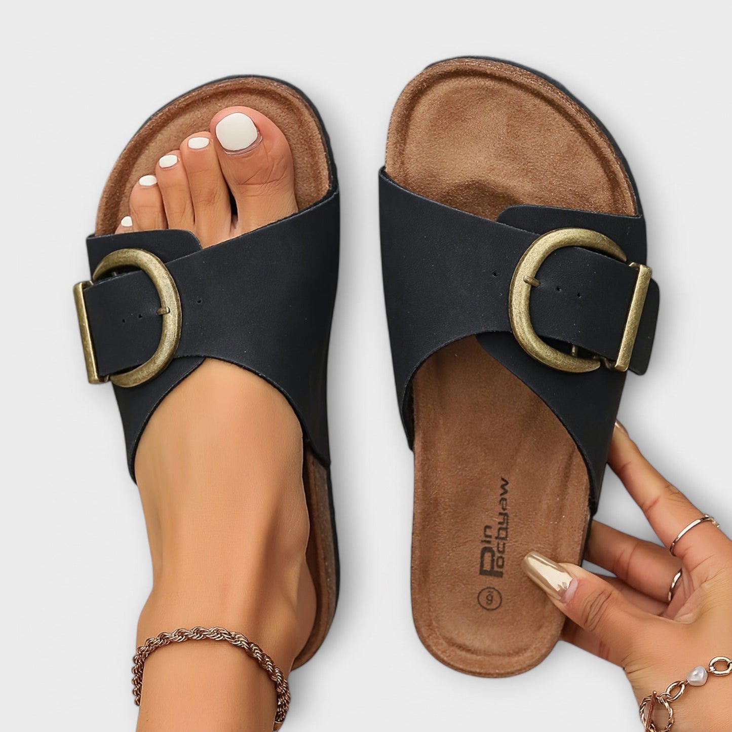 Dames Sandalen Soft-Glide Comfortabele Pasvorm